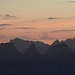 Morgenrot über dem Alpstein