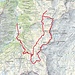 Route:<br />Erster Tag: Parkplatz Mornen bis zum Harfenseeli 6,3 km HM 1040 hoch, 223 runter<br />Zweiter Tag: 8,5 km HM 462 hoch, 1280 runter