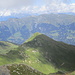 hier ein Teil des bisherigen Aufstiegs vom Alpstein bis zum Tschingla-Südgipfel<br />