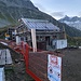 Chanrion hut under construction