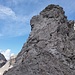 Toller plattiger Fels an der Östlichen Faulewandspitze
