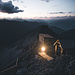 Abend an der Payer Hütte