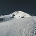 Auf dem Ortler Plateau. Der Gletscheraufschwung wird rechts umgangen