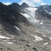 Abstieg vom Fernerkogel auf der S-Flanke, bald ist der Boden auf ca. 2800m erreicht