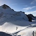 Das Mittelhorn, der Weg zu diesem Gipfel ist seit der Besteigung von Tristan und mir vor einem Monat deutlich gefährlicher geworden