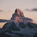 Sonnenuntergang am Matterhorn