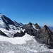 Blüemlisalp-Gletscher mit Ufem Stock und Blüemlisalp-Rothorn