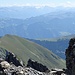 Gipfel Zanaihorn mit Aussicht auf Muntaluna.
