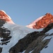 Morgenrot am Rottalhorn und der Jungfrau