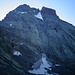 Parete ovest del Monviso e del Viso di Vallanta dal Passo di Vallanta.