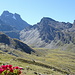 Dal Refuge du Viso: Monviso, Passo di Vallanta, M.Losetta (Pointe Joanne), Rocca del Castello