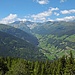 Blick ins Obernberger Tal mit seinem markanten Talschluss.