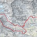 Routenverlauf Tag 2<br /><br />Quelle: SchweizMobil