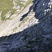 seilgesicherter Abstieg zum Rotsteinpass