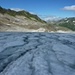 Erschrecken wie der Gletscher schmilz ! Im unteren Teil glich dieser eher einem Sumpf.