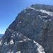 Letzte kurze Kletterstelle vor dem Gipfel