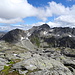 Ausblick zur Cristallina - die Hütte sieht man ganz links am Bildrand