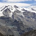 Panorama: gruppo del Rosa con Polluce e Castore. 