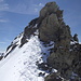 Abklettern vom Gipfel des Hinter Fiescherhorns (deutlich einfacher als am Gross Fiescherhorn, WS, II).