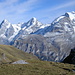 Eiger 3970m - Mönch 4107m - Jungfrau 4158m