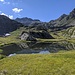 Laghetto del Maccagno con la Cima Morticci sullo sfondo, salita qualche settimana prima...