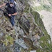 Terreno esposto con rocce instabili