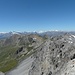 auf dem Gipfel des Piz Umbrail, Blick nach Westen