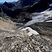Aufstiegsroute im Rückblick zum Rottal
