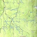 Karte mit der eingezeichneten Route (Kartengrundlage opentopomap.org).