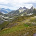 Wanderweg zum Lac des Cerces.<br /> Links das Tal, durch das ich morgens aufgestiegen bin.