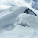 Blick zurück zum Mont Blanc.....endlich reisst es auf; und wir können etwas sehen ;o)