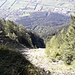 Blick das Tobel hinunter