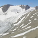 Panorama Hohsand e ghiacciaio di salita per la vetta
