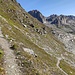 Sentiero che porta fino a quota 2800m