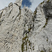 5m-Kamin in bestem Schrattenkalk (II) unter dem Alpiglemäre E Mittelgipfel