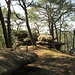 Als nächstes folgte der Kahle Felsen, der auch wie die beiden anschließenden Felsen von der Bergseite her erreicht wird und leicht zugänglich ist.