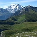 Balmhorn, Altels und Rinderhorn über dem First