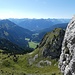 Blick ins Tannheimer Tal und Richtung Lechtal