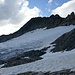 Rückblick nach Überquerung des Gletschers der Weißspitze