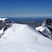 Blick zurück auf Vorgipfel und Altels