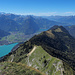 Ausblick vom Suggiture über den Brienzergrat Richtung Interlaken
