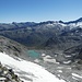 Bei dem AKW ist die Sicht zur Hochalmspitze und zum Gr. Hafner gigantisch, unten der Plessnitzsee.