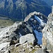 Später bewege ich mich ein Stück auf dem Grat und habe so einen schönen Überblick, der Kl. Ankogel hat seine Wirkung schon verloren.