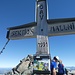 Gipfelkreuz des Ankogel, leider ohne Gipfelbuch, nur noch Zetteln waren vorhanden.