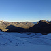 der Gletscher und das glasklare Licht im Engadin