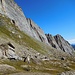 Aufstieg zur Fuorcla da Patnaul,<br />Rückblick auf den Breitengrat
