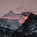 Nordend und Dufourspitze im Sonnenuntergang