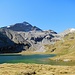 Guraletschsee (2409 m) und Fanellhorn (3123 m)