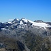 Fanellhorn (3123 m),<br />Bllick nach SW