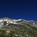 Arête complète du Portjengrat vue de la descente d'Almagellerhütte